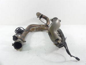 2015 Ducati Monster 1200 S Oem Exhaust Header Pipe Servo Set