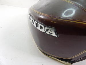 1977 Honda CB750 A Four Hondamatic Fuel Gas Petrol Tank & Emblems 17520-393-770 | Mototech271