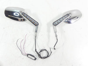 1995 Harley Dyna FXDL Low Rider Chrome Front Blinker Mirror Set | Mototech271