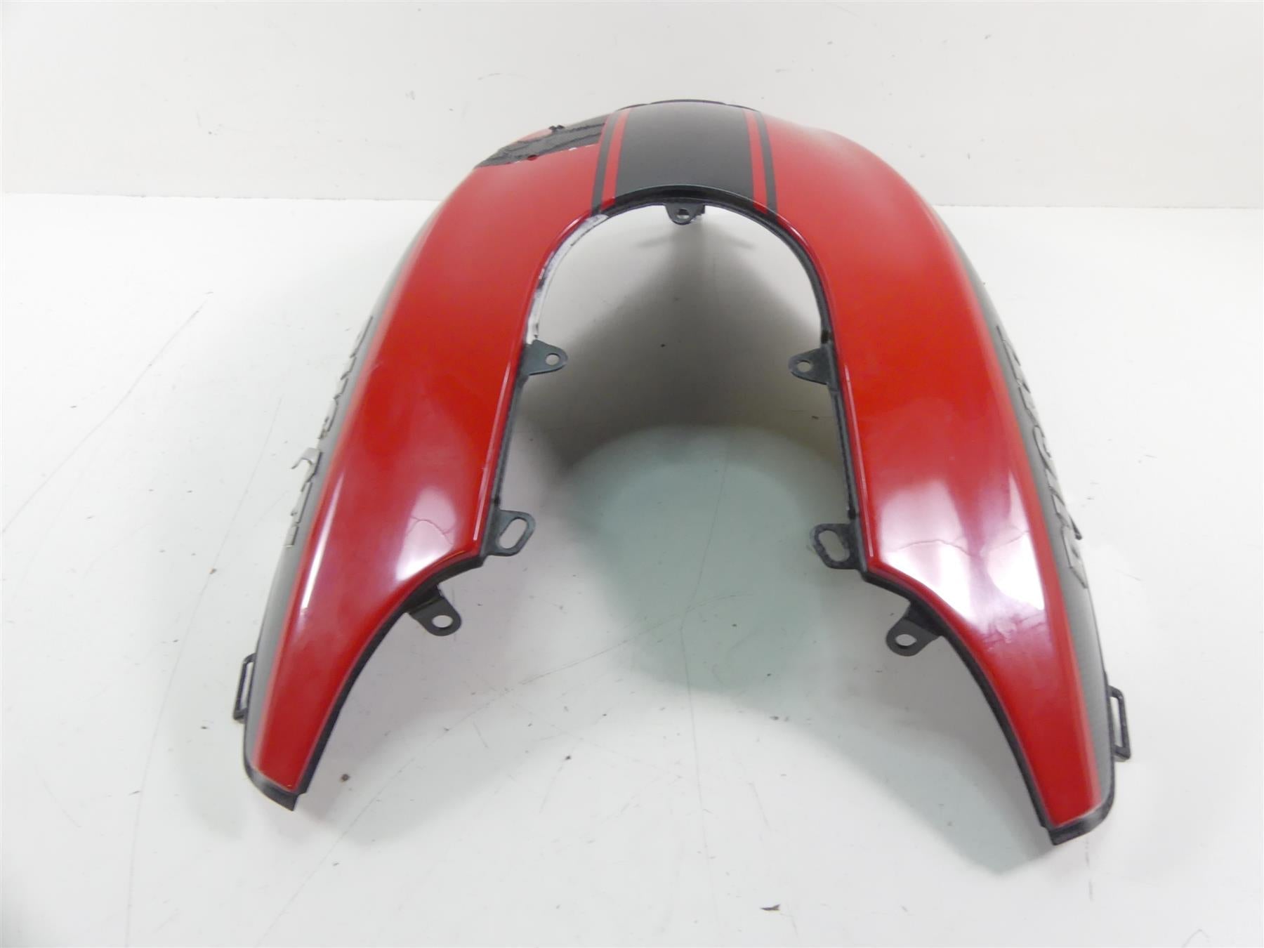 2015 Ducati Diavel Carbon Red Fiber Center Fuel Gas Tank Cover