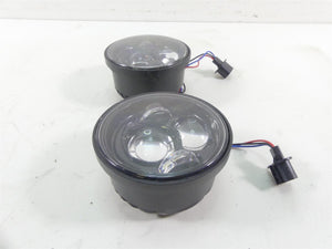 2014 Harley Dyna FXDF Fat Bob Led Headlight Light Bulb Lens Set - Scratched | Mototech271