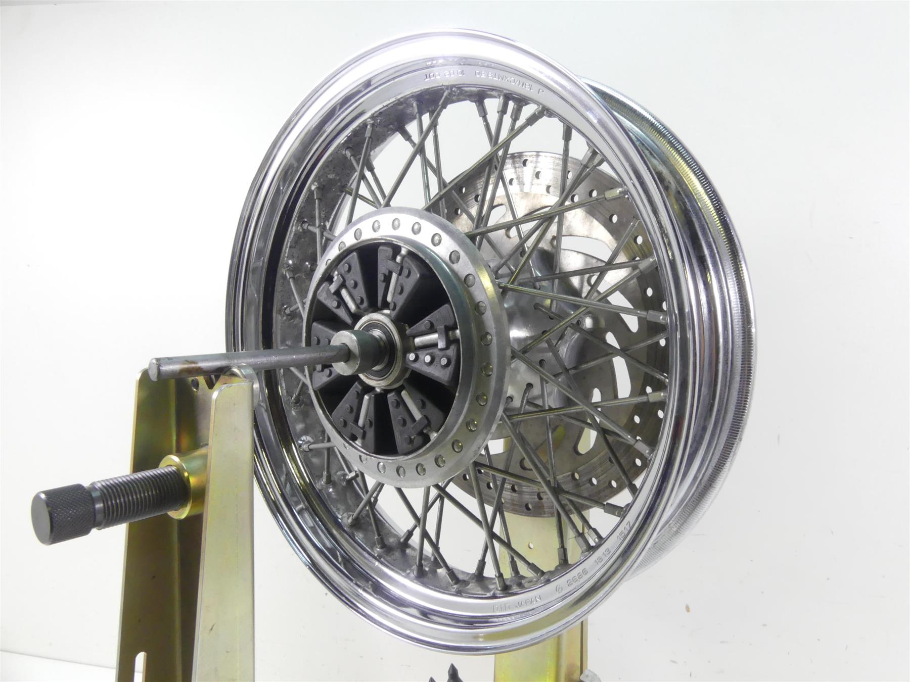 2001 Yamaha XV1600 Road Star Rear Spoke Wheel 16x3.5 - Read 4WM-25311-00-00 | Mototech271
