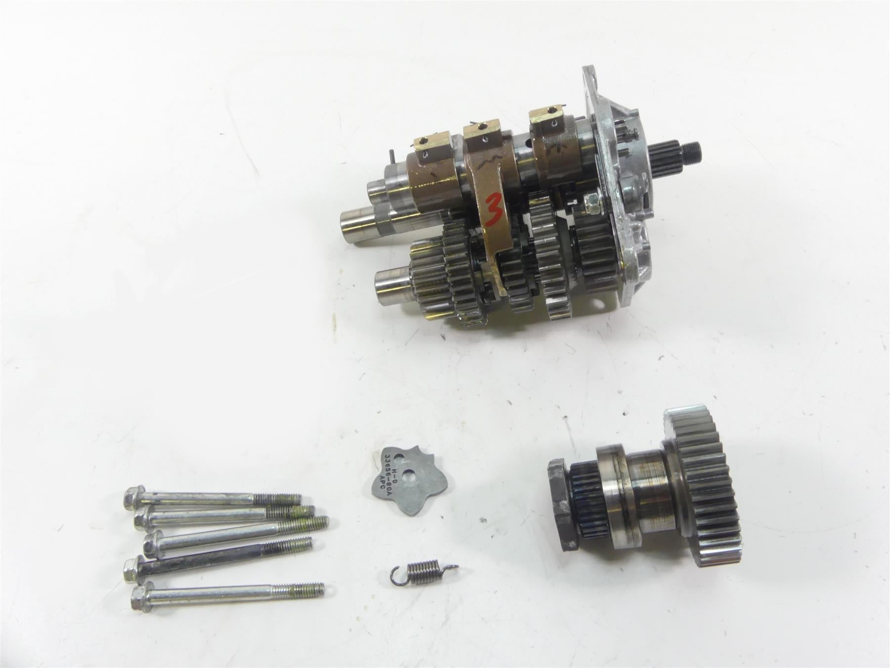 2001 Harley Davidson XL1200 Sportster 5-Speed Transmission Gears 24K 33634-91A | Mototech271