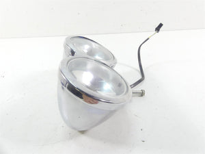 2009 Harley FXDF Dyna Fat Bob Headlight Head Light Bucket And Lens 69797-08 | Mototech271