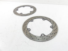 Load image into Gallery viewer, 1999 BMW R1100 GS 259E Front Brake Disc Rotor Set 34112314893 | Mototech271
