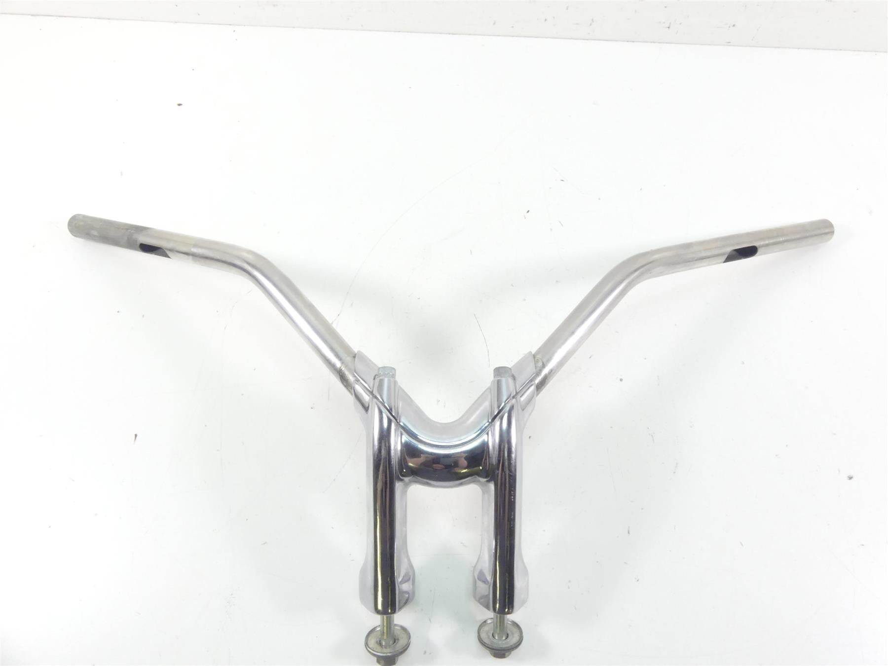 2008 Harley FXCWC Softail Rocker C Straight Handlebar & Riser Set 56407-08 | Mototech271