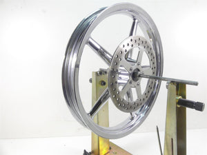 2008 Harley FXCWC Softail Rocker C Nice Front Chrome Wheel Rim 19x2.15 41877-08 | Mototech271