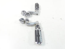 Load image into Gallery viewer, 2002 Harley Touring FLHRCI Road King Adjustable Chrome Highway Peg Set - Read | Mototech271
