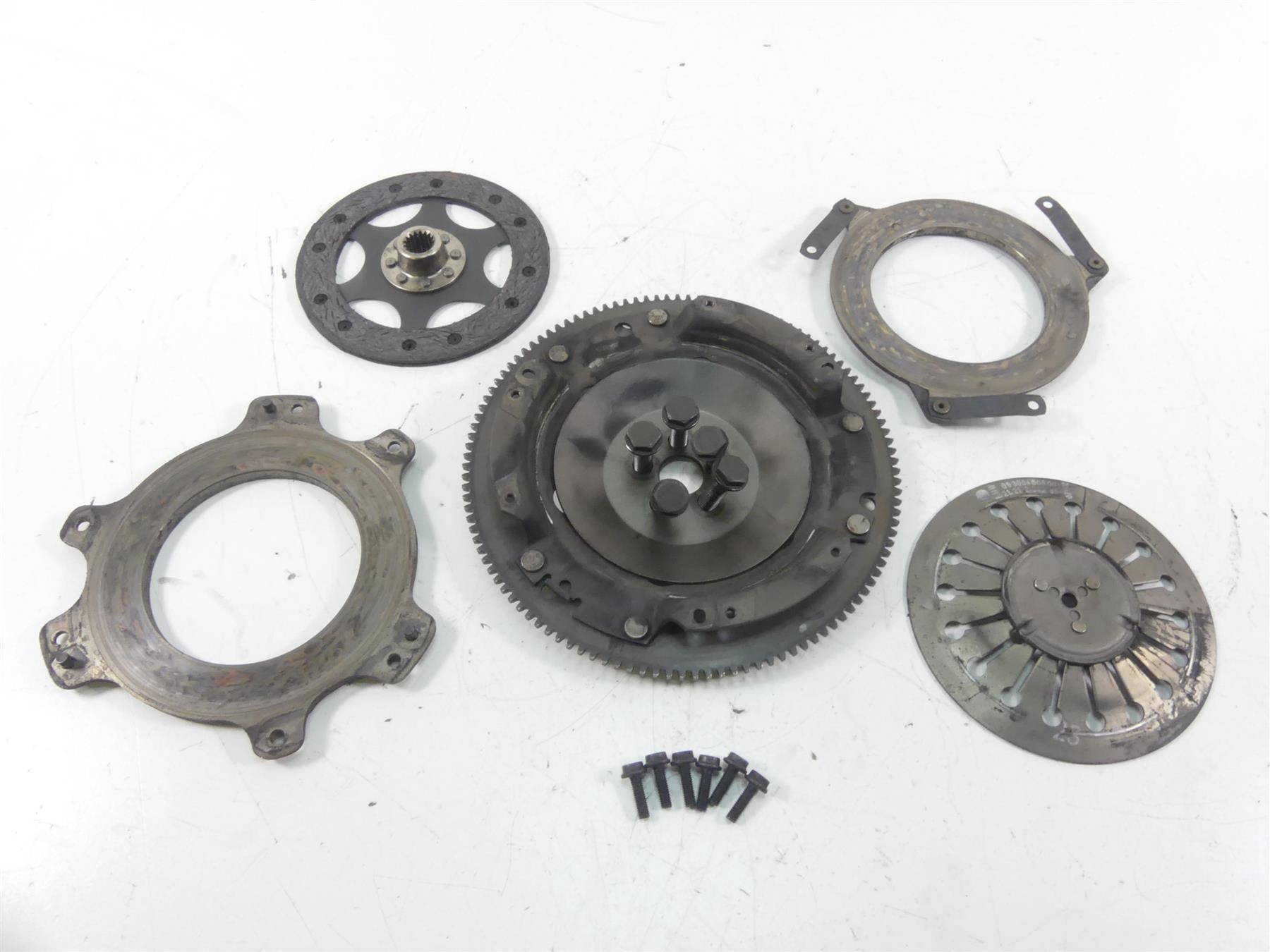 2003 BMW R1150 GS R21 Clutch Pressure Plate Friction Disc Set 21217670454 | Mototech271