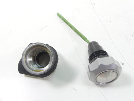 2009 Harley FXDL Dyna Low Rider Transmission Oil Dipstick & Mount Set 62853-06 {{ shop.shopifyCountryName }} - Mototech271