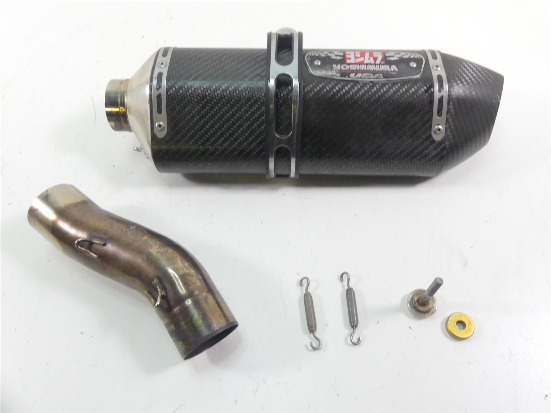 2015 BMW F800GS K72 Yoshimura Carbon Exhaust Slip On Pipe Muffler R77 | Mototech271