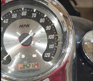 2004 Harley Softail FXSTD SE CVO Deuce Speedometer Gauge Instrument 52K 67474-04 | Mototech271