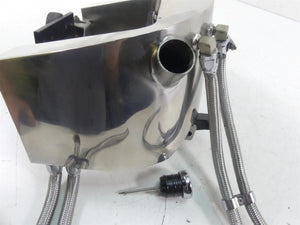 2001 Indian Centennial Scout Polished Stainless Steal Oil Tank & Lines 29-925 | Mototech271