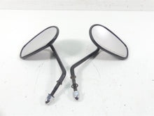 Load image into Gallery viewer, 2010 Harley FXDWG Dyna Wide Glide Black Rear View Mirror Set 91909-03B 91910-03B | Mototech271
