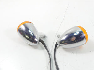 2014 Harley Sportster XL1200 C Front Blinker Turn Signal Set 68972-00 | Mototech271