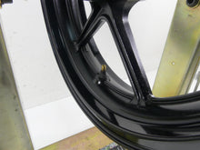 Load image into Gallery viewer, 2013 Kawasaki ZX636 ZX6R Ninja Straight 17x3.5 Front Wheel Rim 41073-0596-18F | Mototech271
